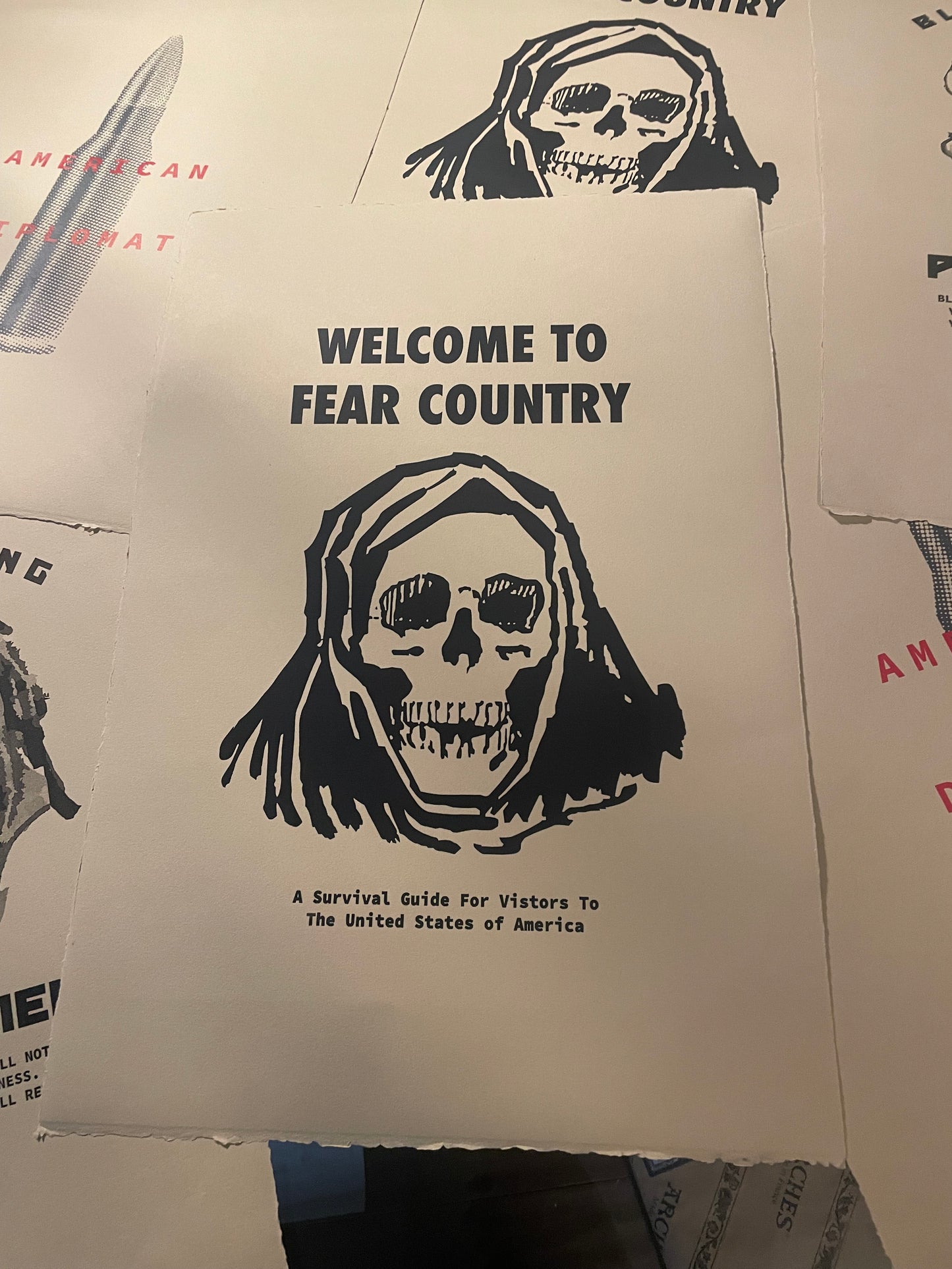 Fear Country Print