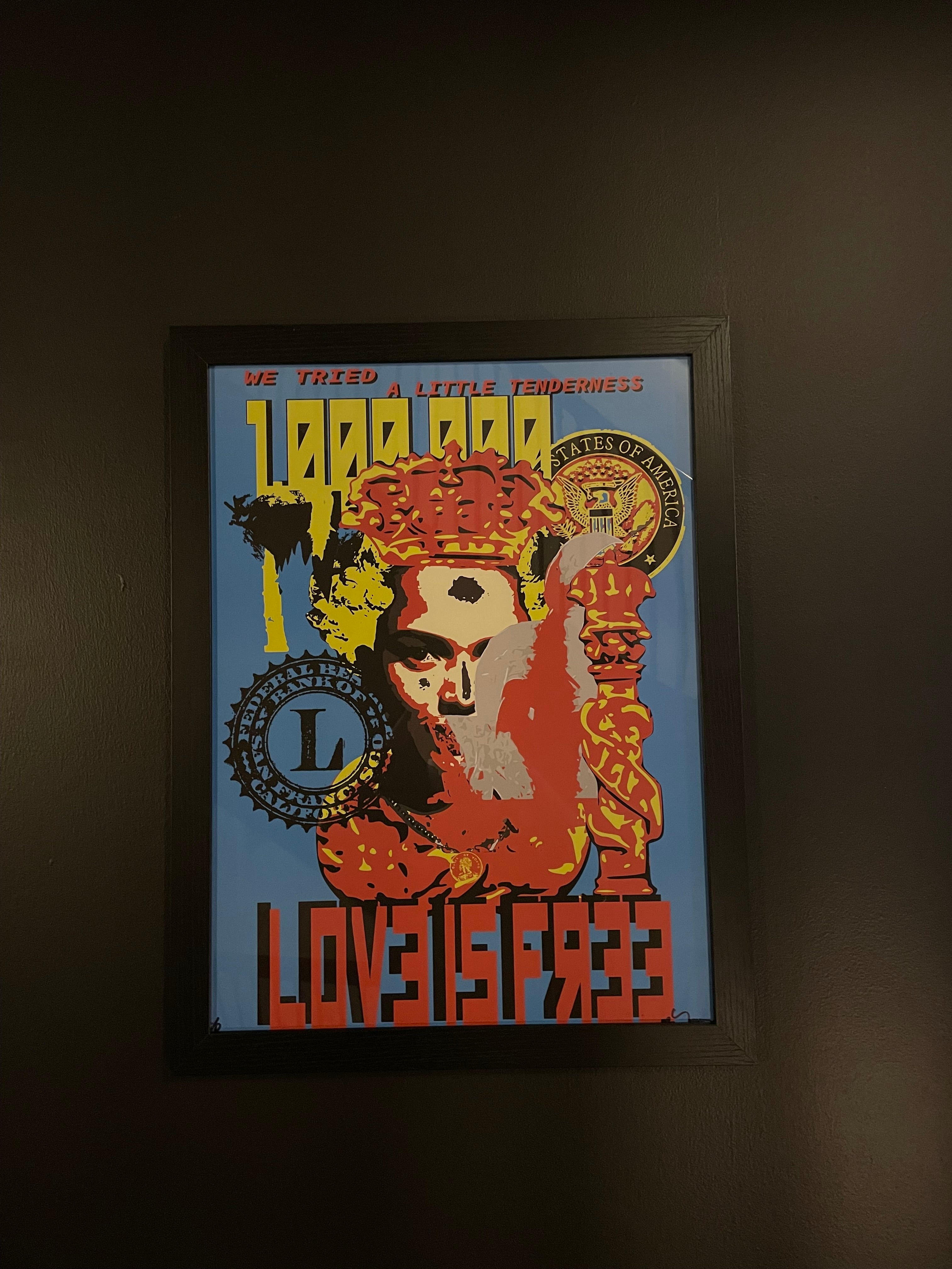 Love Is Free($1,000,000) AP Prints