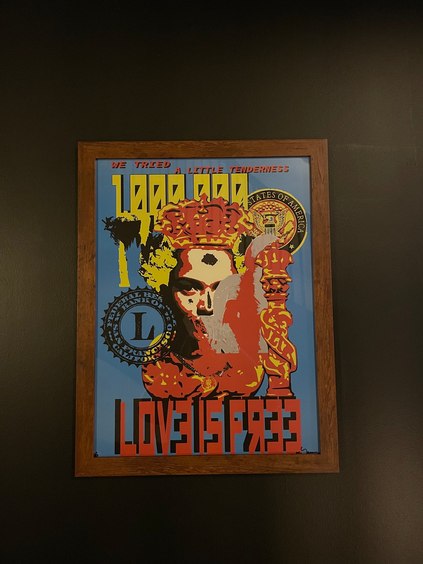 Love Is Free($1,000,000) AP Prints