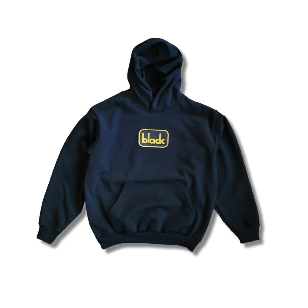 Classic black hoodie