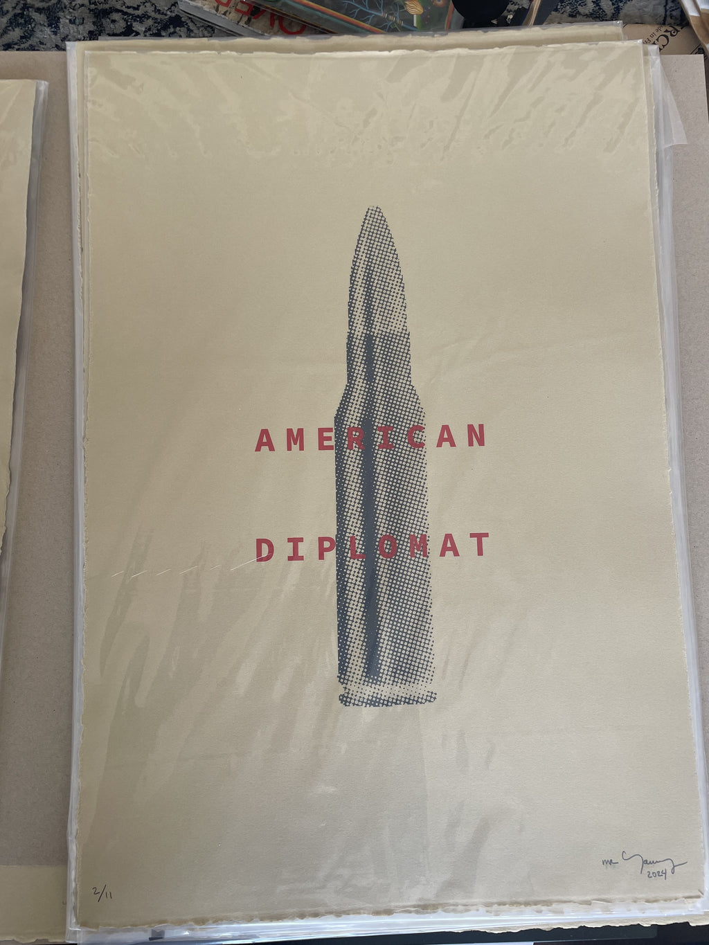 American Diplomat Print