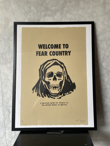 Fear Country Print