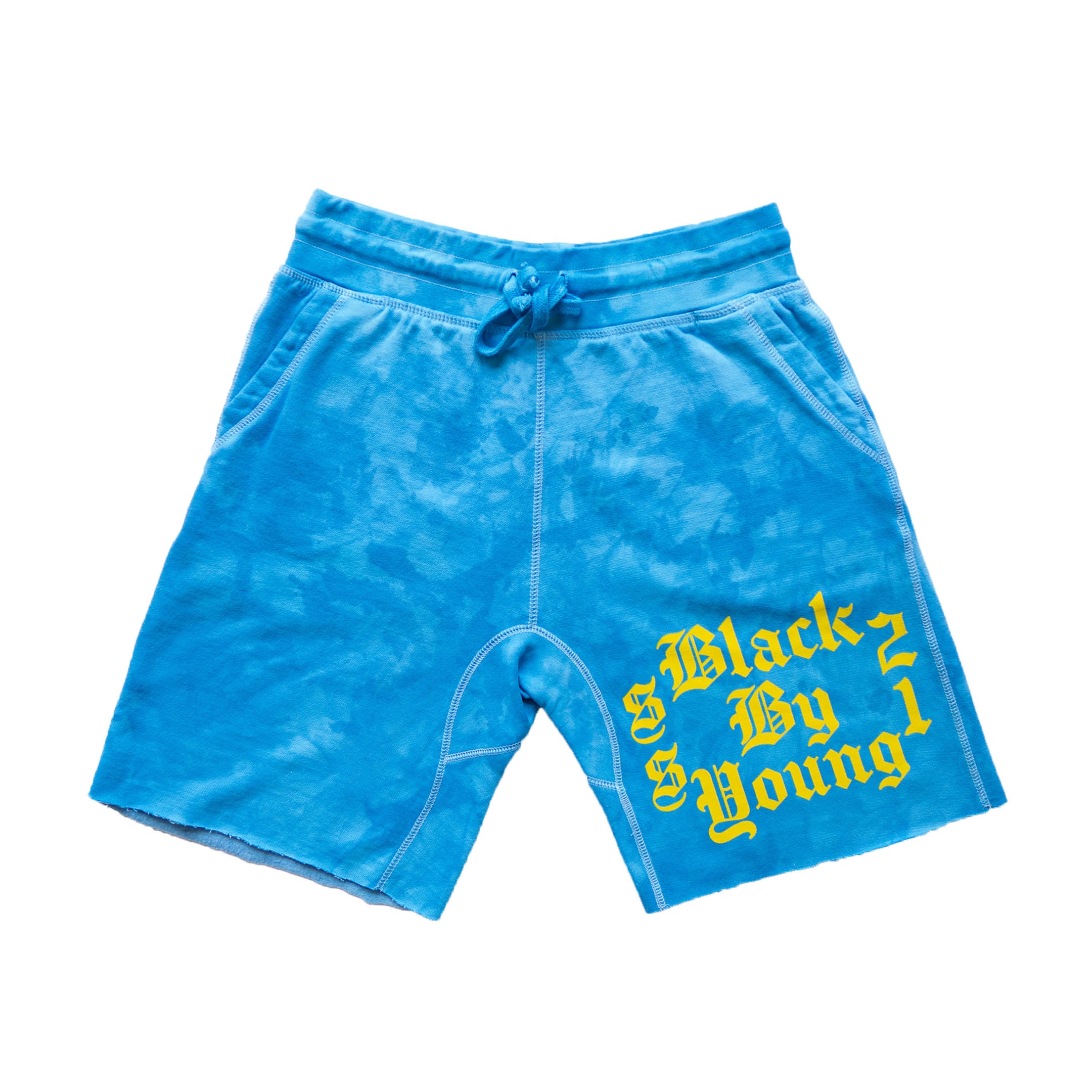 BBY Blue Shorts - Black By Young